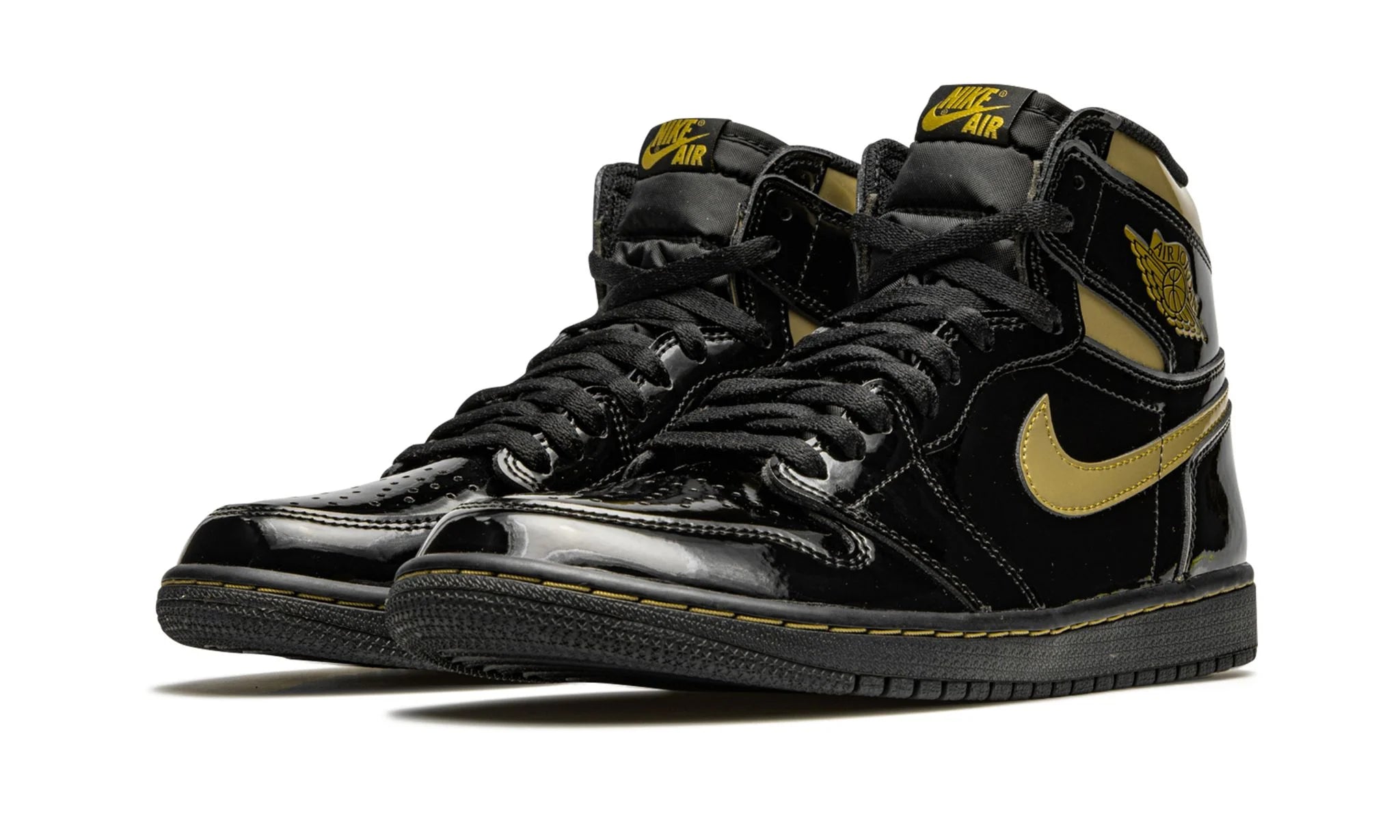 Jordan 1 Retro High Black Metallic Gold