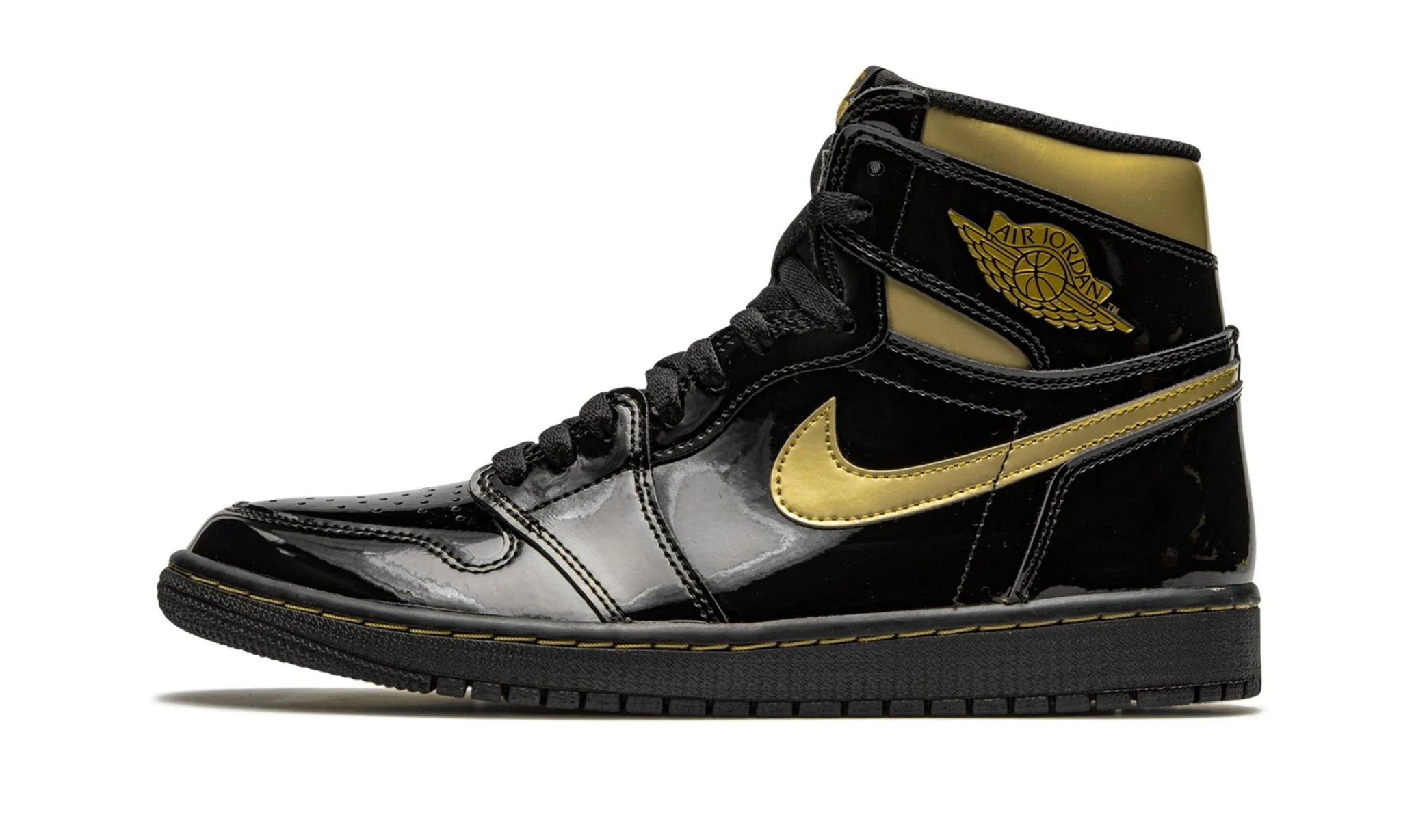 Jordan 1 Retro High Black Metallic Gold