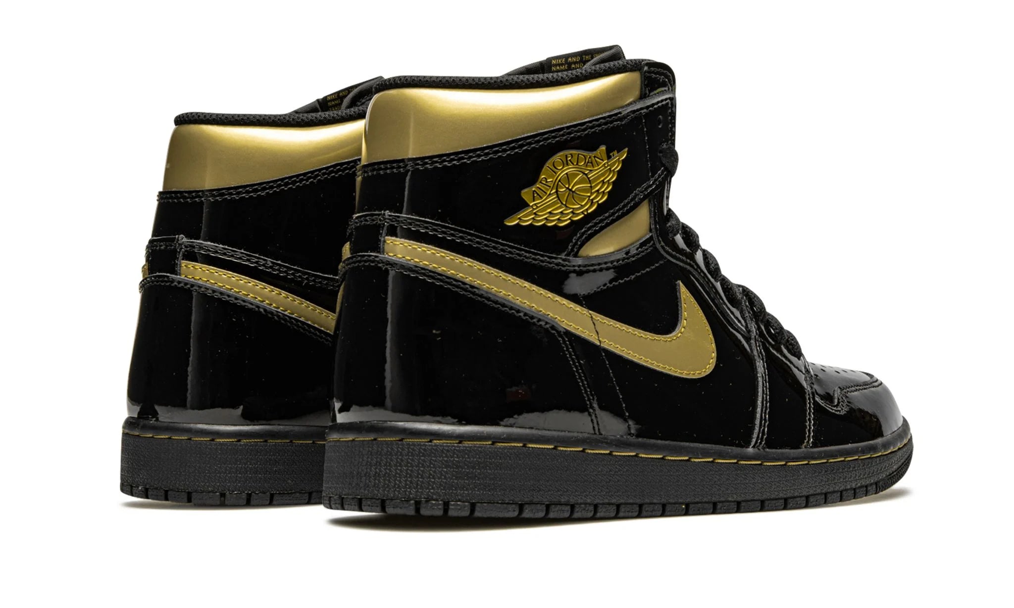 Jordan 1 Retro High Black Metallic Gold