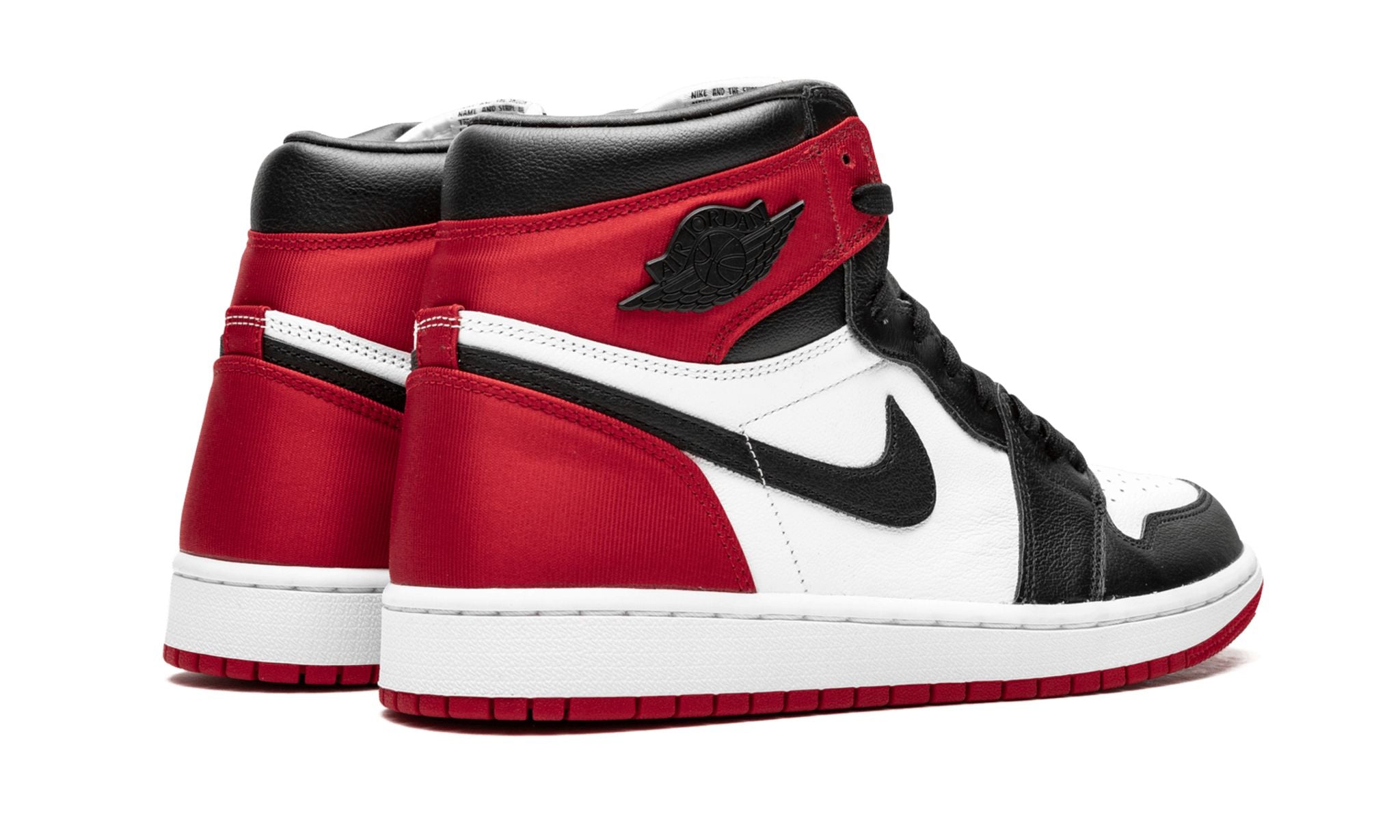 Jordan 1 Retro High Satin Black Toe