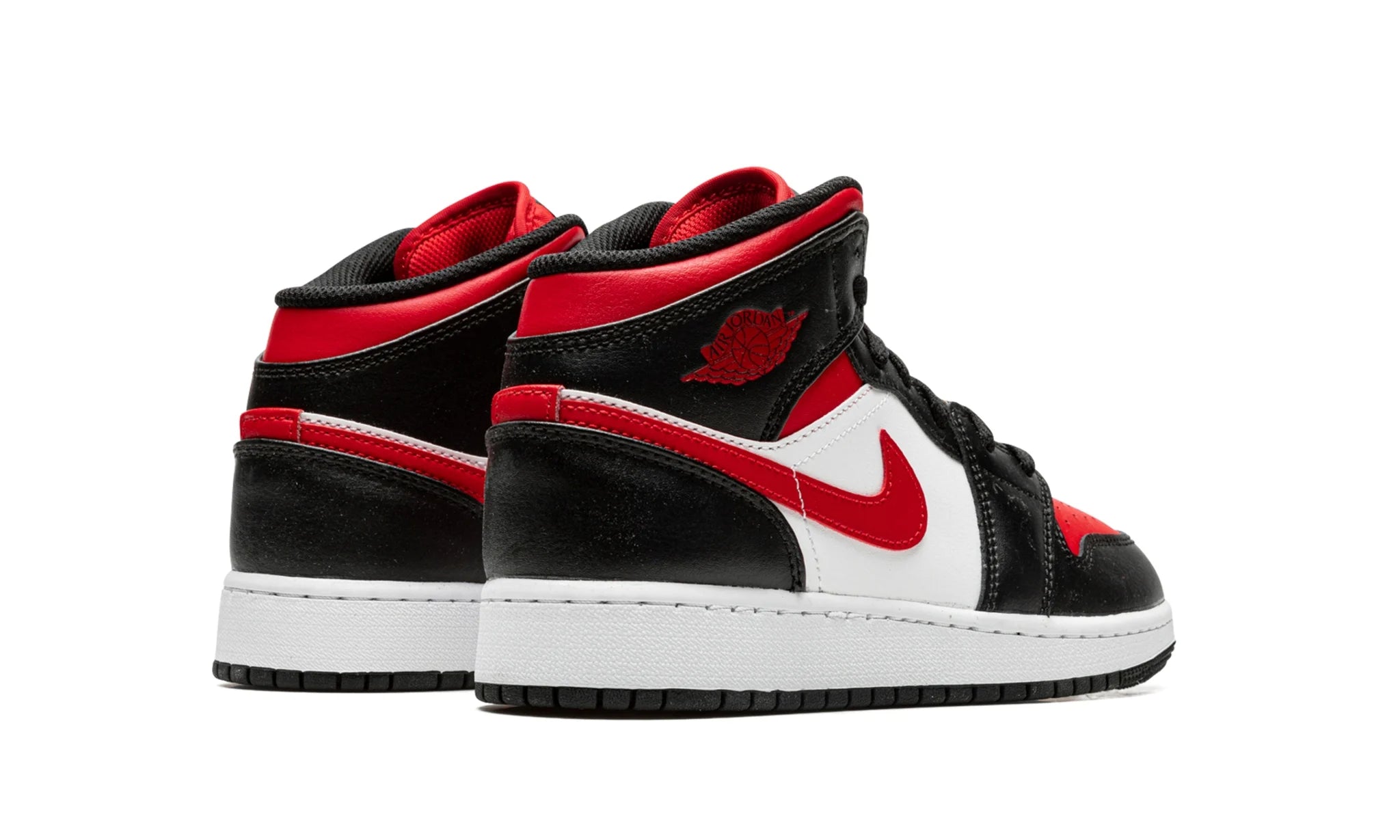 Air Jordan 1 Mid Alternate Bred toe GS