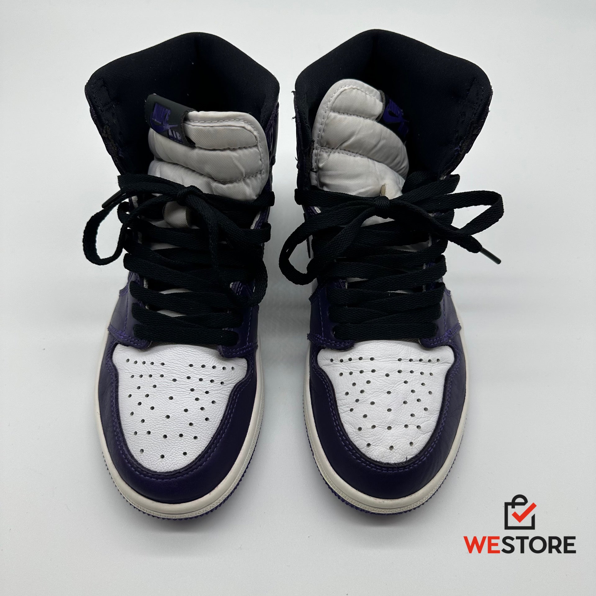 Us 7.5 / Eu 40.5 Jordan 1 Court Purple White