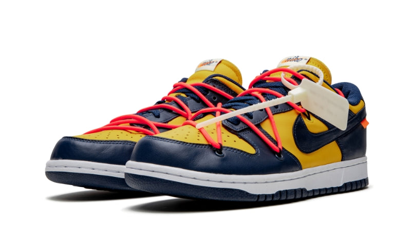 Nike Dunk Low Off-White University Gold Midnight Navy